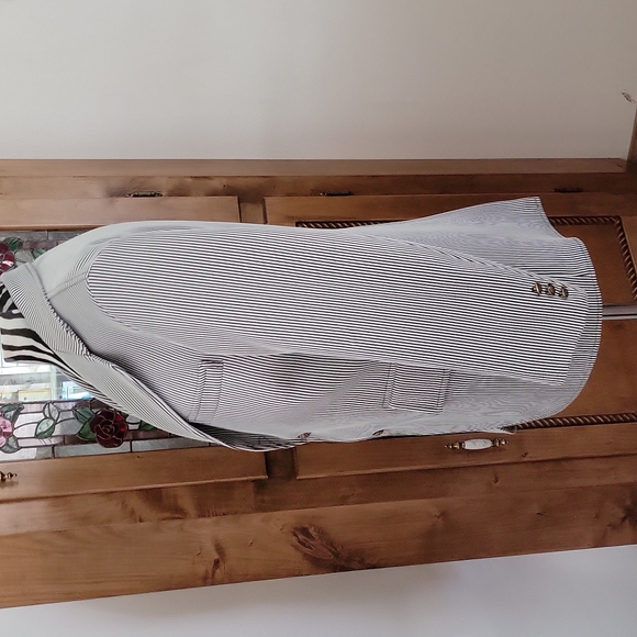 🍃Derby of San Francisco men's blazer jacket strips 38/S - Picture 7 of 14